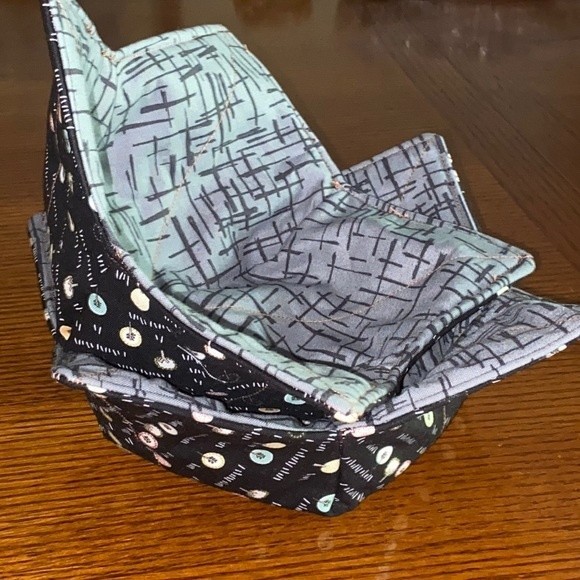 Soup bowl cozies. Set of 2 - Picture 1 of 2